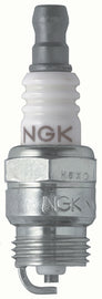 NGK Spark Plug #5950/10 2-BPM6F, automotive spark plug with metal and ceramic components, ready for engine installation.