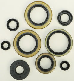 Vertex Oil Seal Set 182-2296 showing multiple black rubber gaskets and seals arranged on a white background.
