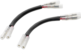 Pair of RIZOMA turn signal cable kits for motorcycle electrical systems, featuring connectors and wiring components.