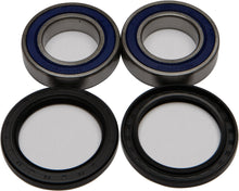 Load image into Gallery viewer, All Balls drive wheel bearing and seal kit 22-51495 with metal seals and bearings for vehicle wheel assembly.
