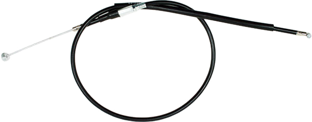 Motion Pro black vinyl clutch cable 70-3131, hydraulic control line with durable vinyl coating, designed for motorcycle clutch systems.