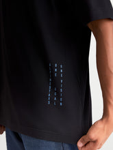 Load image into Gallery viewer, Chalk Oversized Ss Csf Tee Black Md