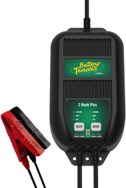Battery Tender Multiple Bank Plus 2 Station tool for charging and maintaining multiple batteries, featuring a compact and durable design.