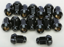Black AWC lug nuts with 3/8