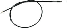 Load image into Gallery viewer, Motion Pro black vinyl choke cable for hydraulic control lines, featuring a durable black exterior and metal fittings.