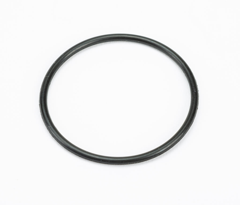 Fox suspension O-ring seal, 0.07" x 1.239", for shock absorber, shown in detailed close-up of the black rubber seal.
