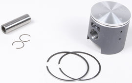 Vertex piston kit with single ring for Kawasaki 175-23621A, featuring cast piston and standard size for engine repair.
