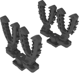 Kolpin Double Rhino Grip XL 23-2033 holding equipment, showcasing durable rubber grips and heavy-duty construction for secure mounting.