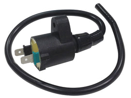Bronco ATV ignition coil for model 183-2021, showing the electrical coil component with wiring and connector.