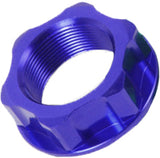 ZETA - Steering Stem Nut & Bolt Blue M24x32-P1.0 H12 - 634-8214B