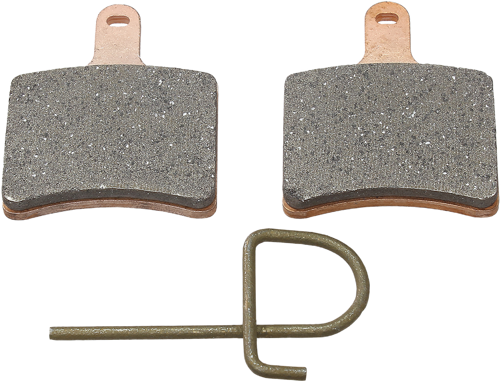 SP1 full metal brake pads for Ac 40-03009, showing the durable metal brake components and detailed surface texture.
