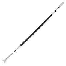 Load image into Gallery viewer, All Balls rear brake cable 24-54021 for hydraulic control lines, showing the black cable with metal connectors and protective casing.
