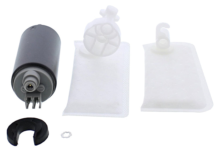 All Balls fuel pump kit 24-72038 for intake and carburetor systems, including pump and related components, on a white background.
