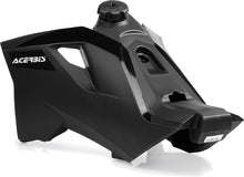 Load image into Gallery viewer, Acerbis 3.4-gallon black fuel tank for motorcycles, featuring a durable plastic construction and sleek black finish.
