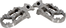 Load image into Gallery viewer, IMS Core MX Yamaha footpegs for motorcycle foot controls, featuring durable metal construction and textured grip surfaces.