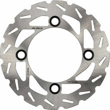 Load image into Gallery viewer, All Balls brake rotor 21-80092 showing a silver circular brake disc with vented design for motorcycle braking systems.