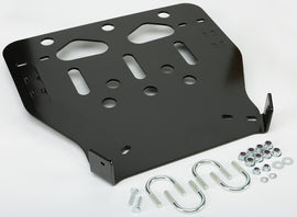 KFI Products ATV plow mount kit 10-5130 showing metal frame and mounting components for rugged snow plowing attachments