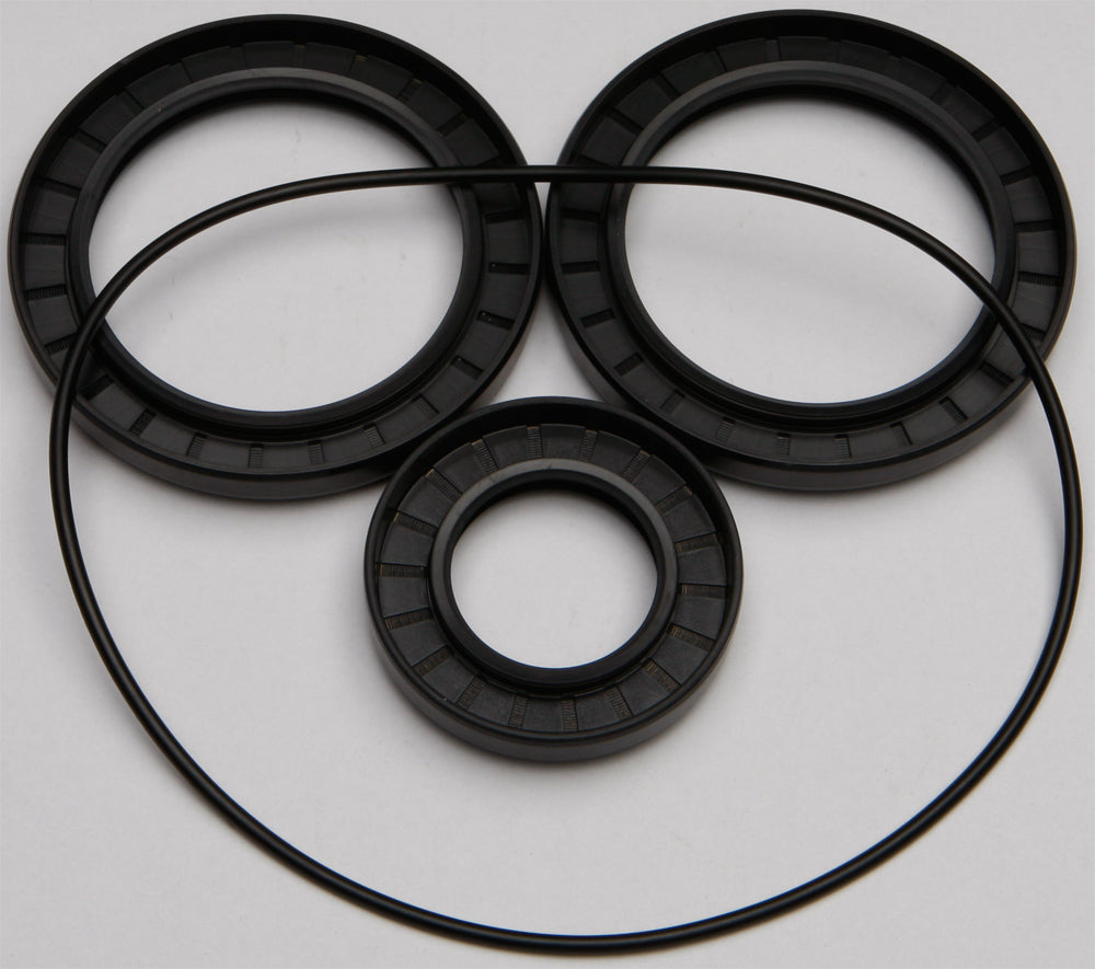 All Balls differential seal kit 22-520455 for drive systems, showing sealed components and rubber seals in a close-up view.