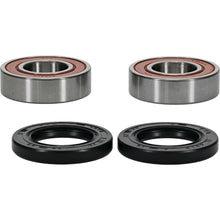 Load image into Gallery viewer, Pivot Works premium drive wheel bearing kit 22-51049P with components arranged for installation and inspection.