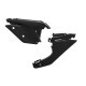 Black Acerbis side panels for motorcycle body, model 29880-00001, with a sleek finish and detailed design visible in the image.