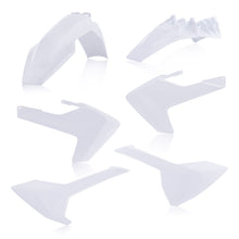 Load image into Gallery viewer, Acerbis plastic kit with various black and gray motorcycle body panels and components arranged on a flat surface