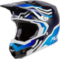 Formula S Carbon Byte Helmet Blue Carbon/Blue/White Xs