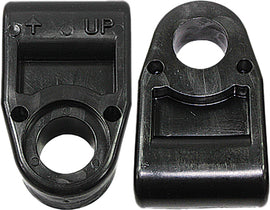 SP1 suspension spring retainers A/C square pair, model 54-33005, showing the metal retainers with mounting holes and square shape.
