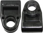 SP1 suspension spring retainers A/C square pair, model 54-33005, showing the metal retainers with mounting holes and square shape.