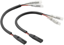 Load image into Gallery viewer, Pair of RIZOMA electrical turn signal cable kits with connectors, designed for motorcycle turn signal installation.