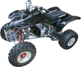 Maier black fiberglass top fender body for Honda TRX 700XX ATV, featuring a sleek, durable design with mounting points visible.