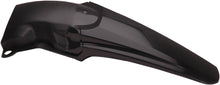 Load image into Gallery viewer, Black Acerbis rear fender for motocross or dirt bikes, with mounting points and textured surface for durability and style.