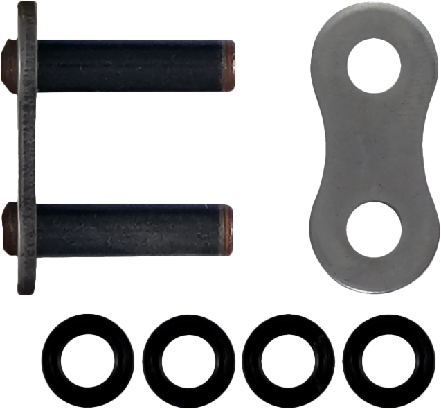 Excel Wheel Components Master Link 530xre for chains, showing rivet and chain link connection for bicycle or motorcycle chains.
