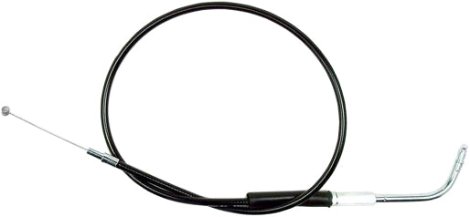 Motion Pro black vinyl throttle cable 70-6383 for motorcycle control lines, featuring a durable flexible cable with protective vinyl coating.