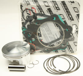 Wiseco top end piston kit with 91.50mm bore, +1.50mm oversize, 9.5:1 compression ratio, for motorcycle engine rebuild.