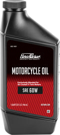 HardDrive 60w engine oil in a 1-quart container, chemical product for vehicle engine lubrication, labeled with product code 822-1021
