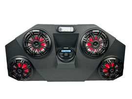 Hoppe Industries Hoppe Audio Mini RGB 63-5678 audio-visual communication device with colorful LED lights and compact design.