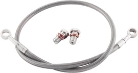 GALFER 1 Line Front Brake Line Kit for motorcycles, showing the durable brake hose and fittings in the kit.