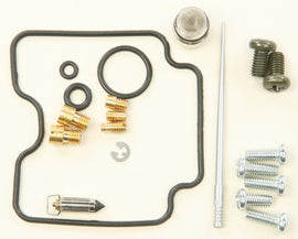All Balls Carburetor Repair Kit 226-1447 for intake and fuel system, featuring various gaskets and components on a white background.