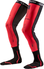 EVS Fusion Socks and Sleeve Combo in red, large/x-large, for 40th anniversary celebration, featuring protective gear for sports.