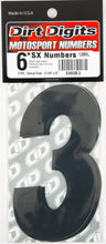 Charger l'image dans la galerie, #3 6" Black Super X Digits 3/Pk