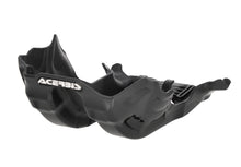 Load image into Gallery viewer, Acerbis black skid plate for Yamaha bikes, sturdy metal protection with mounting holes, designed to shield the underside during riding.