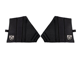 Pro Armor Console Knee Pads S-D 241-0701, black protective accessories with adjustable straps and padded knee coverage.