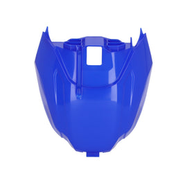 Acerbis Yam Blue tank cover for motorcycle, featuring a sleek blue finish and ergonomic design for Yamaha bikes.