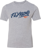 Fly Racing Youth Fly Khaos Tee Grey Ym 352-0022YM
