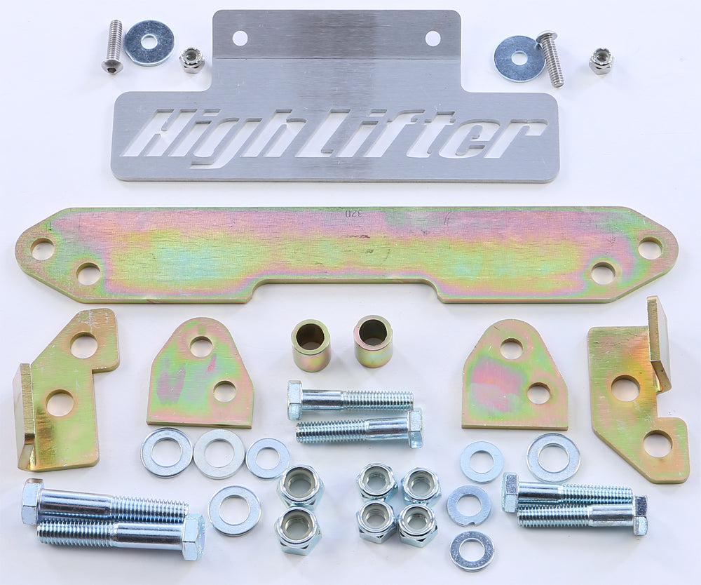 High Lifter Products ATV lift kit HLK500-53 suspension with lifted ATV showing upgraded tires and suspension components