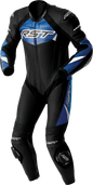 Tractech Evo D3o Suit Blk/Blu Leather 3x