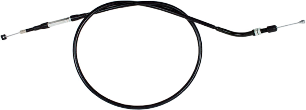 Motion Pro black vinyl clutch cable 70-2412 for motorcycle control lines, showing the cable with black vinyl outer coating.