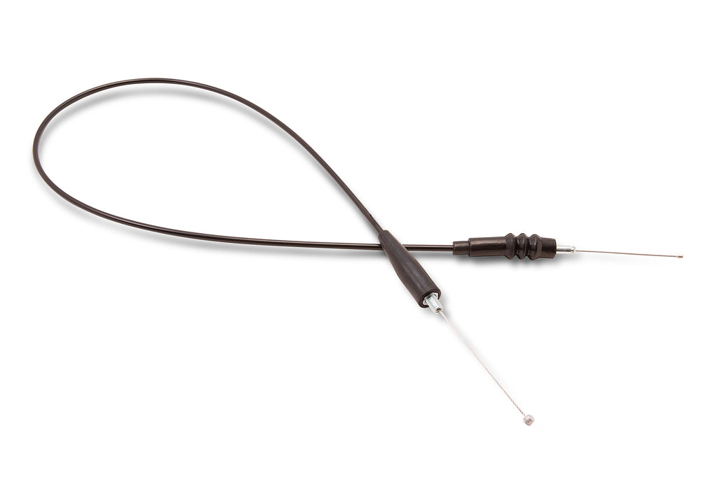 Black vinyl throttle cable by Motion Pro, designed for Vortex Vortex Se 70-1353, featuring durable cable and hydraulic control lines.