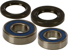 Load image into Gallery viewer, All Balls drive wheel bearing and seal kit 22-51252 showing sealed bearings and components on a clean surface.