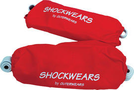 Outerwears Pr/Shockwears suspension cover rear part, durable protective outerwear for shocks and suspension components.